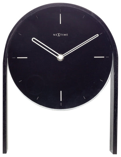 Table clock - 27 x 21 x 6,5 cm - Wood - 'Noa Table'