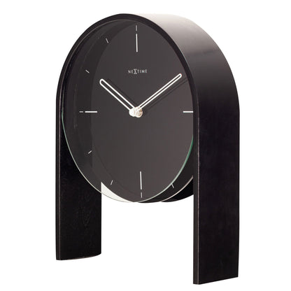Table clock - 27 x 21 x 6,5 cm - Wood - 'Noa Table'