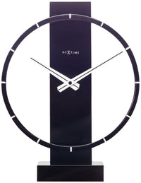 Comnox - NeXtime Carl Small - Multifunctionele klok met silent movement - 34 x 27 cm