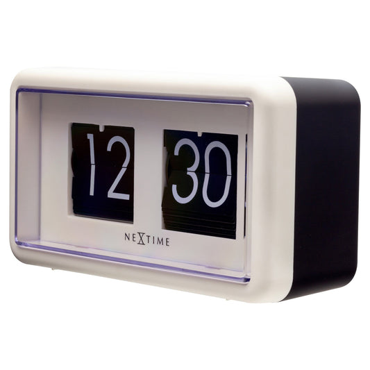 Comnox - NeXtime Flip Clock - Retro Design voor Tafel of Wand - 18x10x7cm