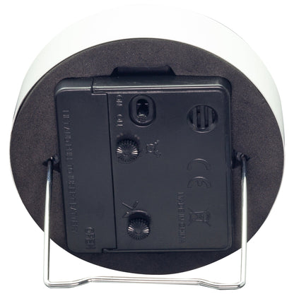 Comnox - Small Table Alarm Clock - Tijdloos Design - Stil en Licht - 9x9x7,5cm - Koperkleurig - Minimalist