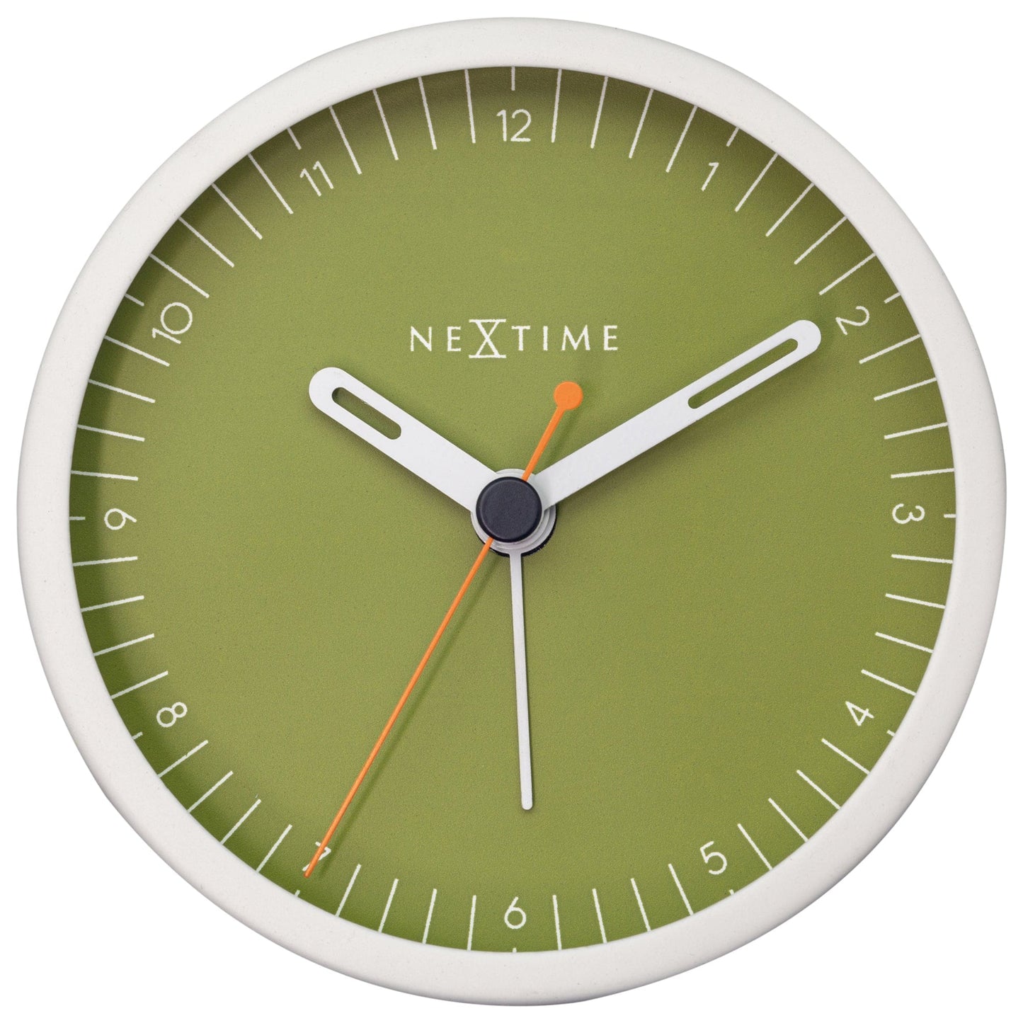 Comnox - Small Table Alarm Clock - Tijdloos Design - Stil en Licht - 9x9x7,5cm - Koperkleurig - Minimalist