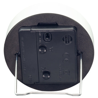 Comnox - Small Table Alarm Clock - Tijdloos Design - Stil en Licht - 9x9x7,5cm - Koperkleurig - Minimalist