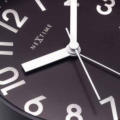 NeXtime Reflect - Stille alarmklok met nachtlicht - 12.5x13x5.5cm