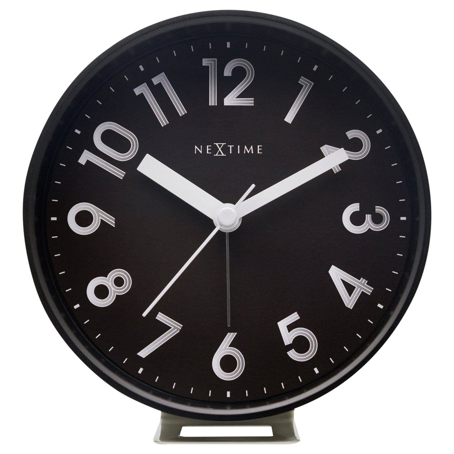 NeXtime Reflect - Stille alarmklok met nachtlicht - 12.5x13x5.5cm