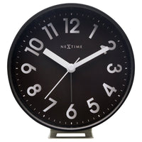 NeXtime Reflect - Stille alarmklok met nachtlicht - 12.5x13x5.5cm