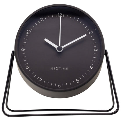 NeXtime Berlin Table - Stijlvolle Tafelklok - Mat Metaal
