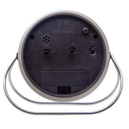 NeXtime Bubble Alarm Clock - Stille tafelwekker - Metaal
