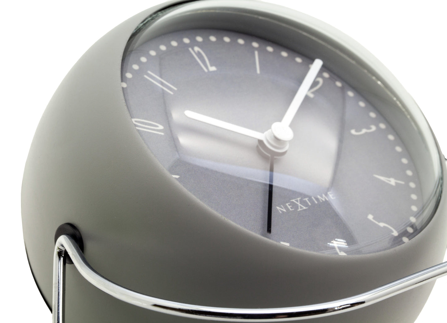 NeXtime Bubble Alarm Clock - Stille tafelwekker - Metaal