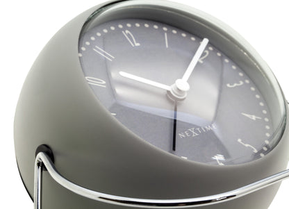 NeXtime Bubble Alarm Clock - Stille tafelwekker - Metaal