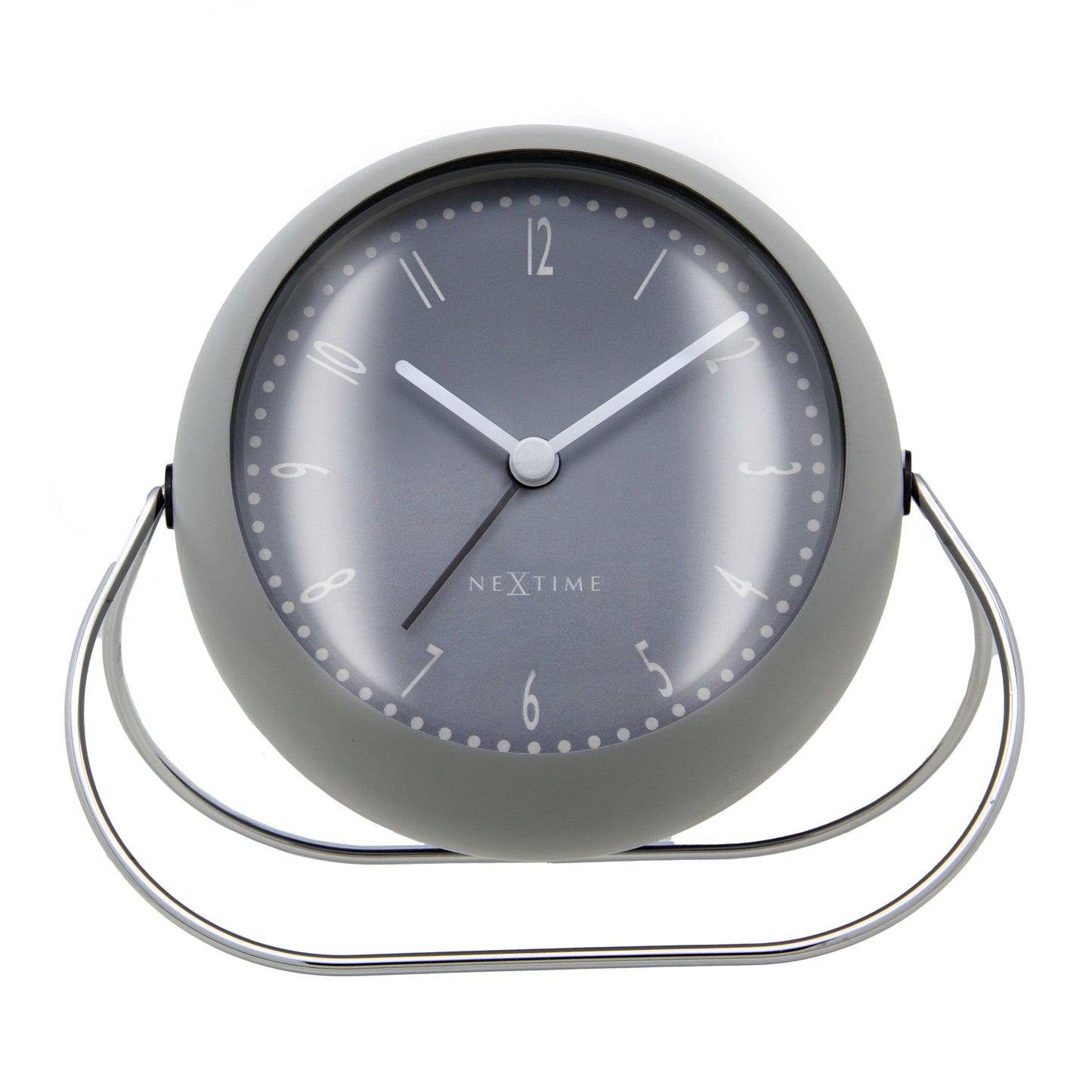 NeXtime Bubble Alarm Clock - Stille tafelwekker - Metaal