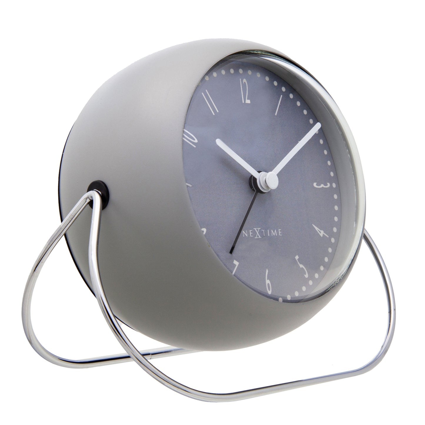 NeXtime Bubble Alarm Clock - Stille tafelwekker - Metaal