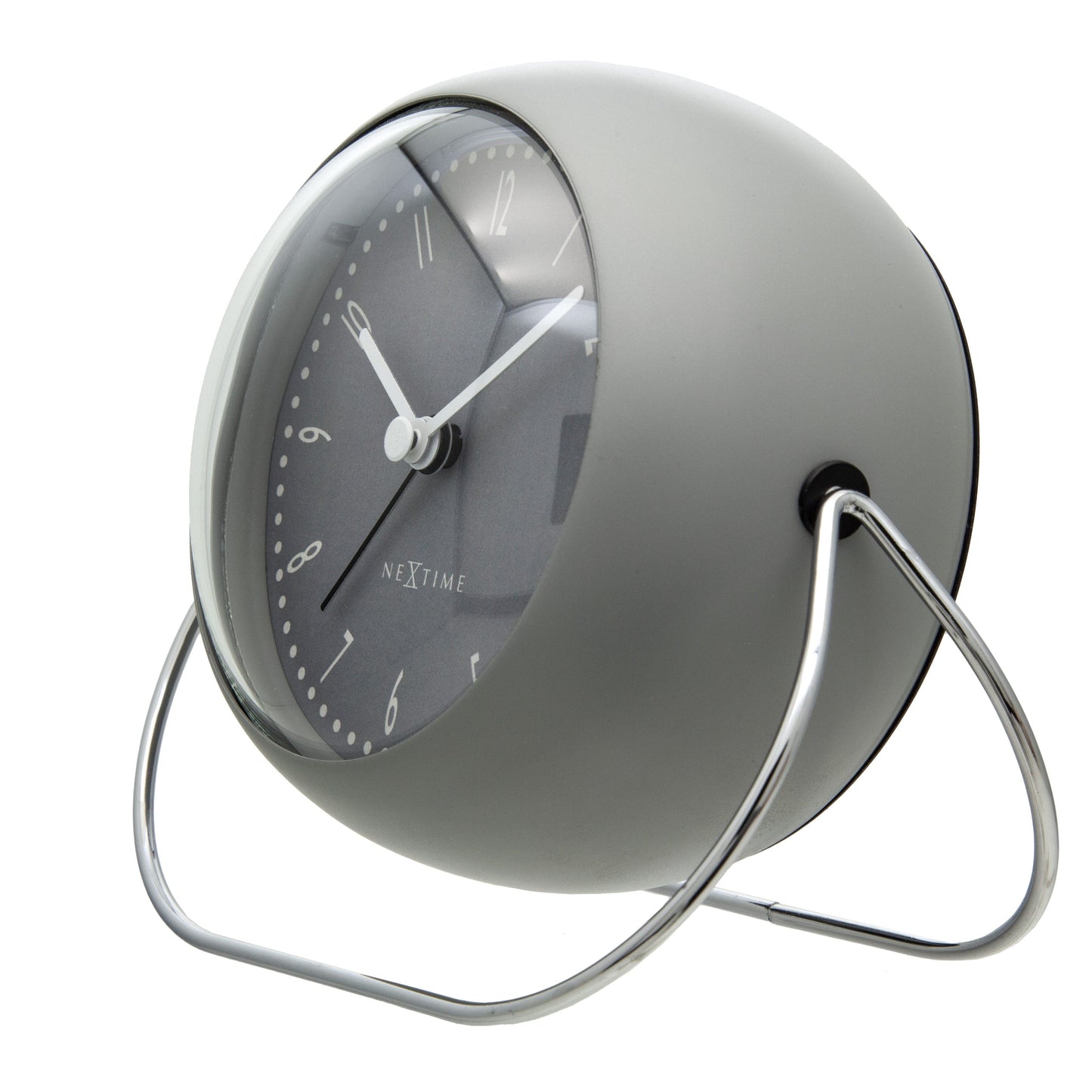 NeXtime Bubble Alarm Clock - Stille tafelwekker - Metaal