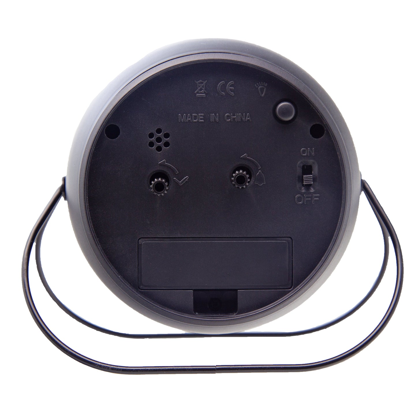 NeXtime Bubble Alarm Clock - Stille tafelwekker - Metaal