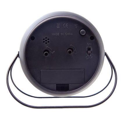 NeXtime Bubble Alarm Clock - Stille tafelwekker - Metaal