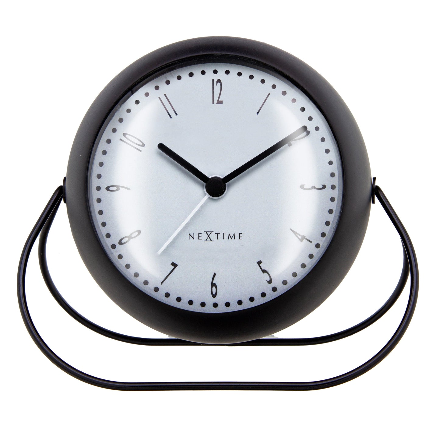 NeXtime Bubble Alarm Clock - Stille tafelwekker - Metaal