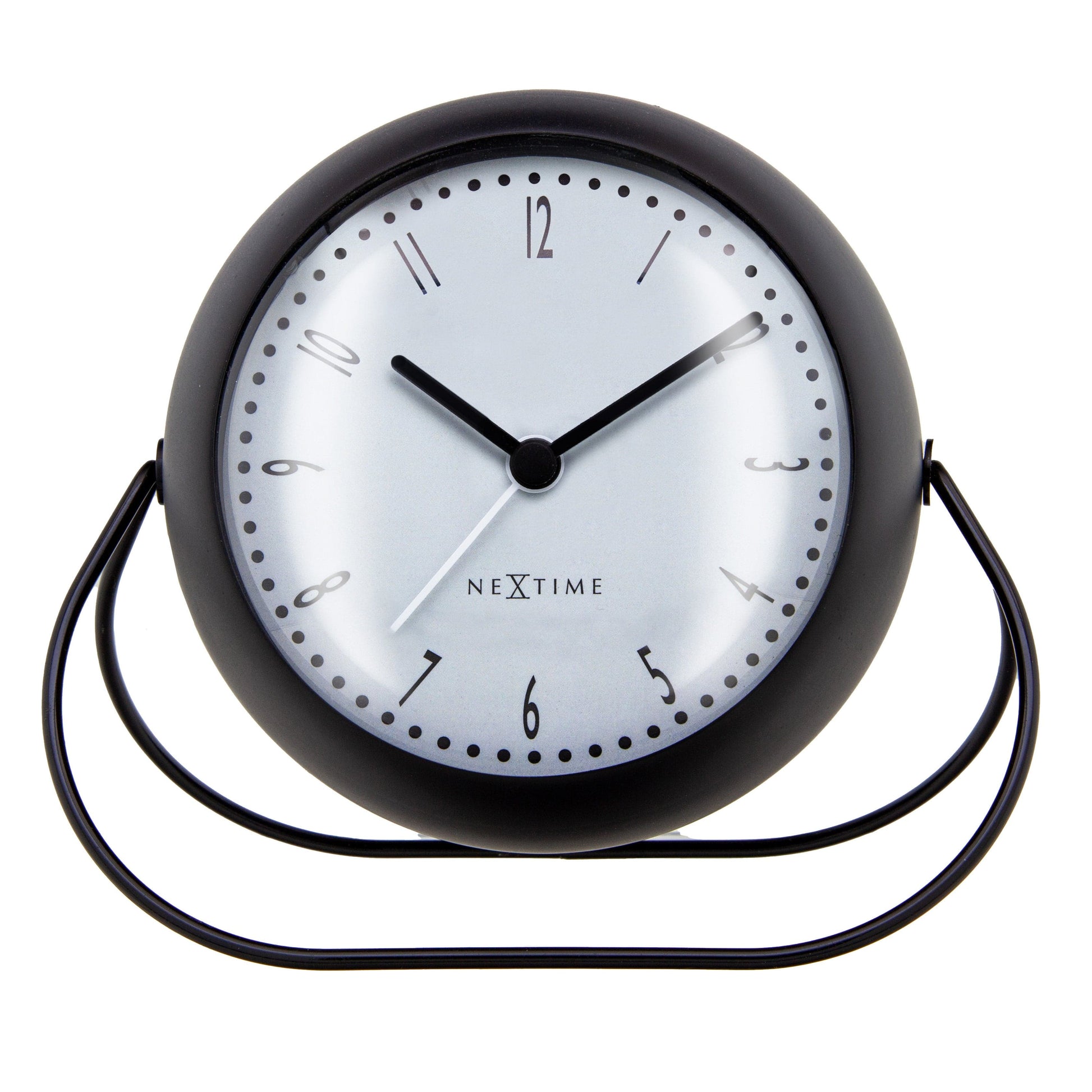NeXtime Bubble Alarm Clock - Stille tafelwekker - Metaal