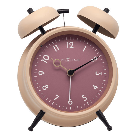 Comnox - NeXtime Golden Hour - Retro Alarmklok met Soft Light - Metaal