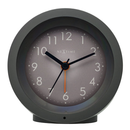 NeXtime Circle - Stille tafelwekker met lichtgevende wijzerplaat