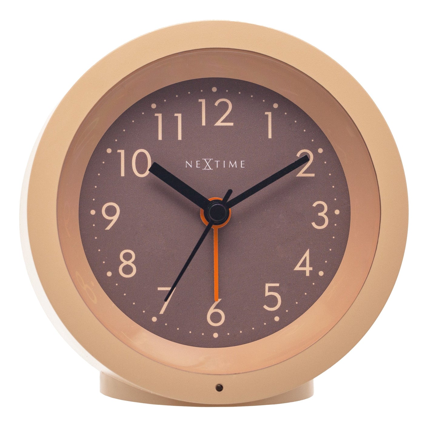 NeXtime Circle - Stille tafelwekker met lichtgevende wijzerplaat