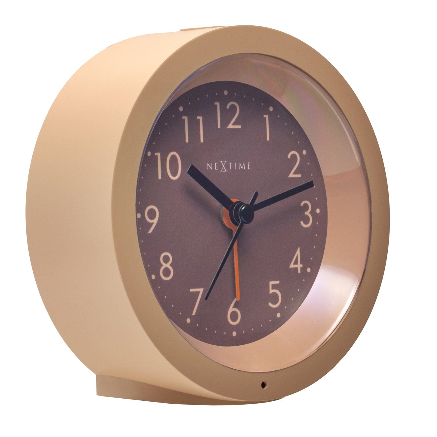 NeXtime Circle - Stille tafelwekker met lichtgevende wijzerplaat