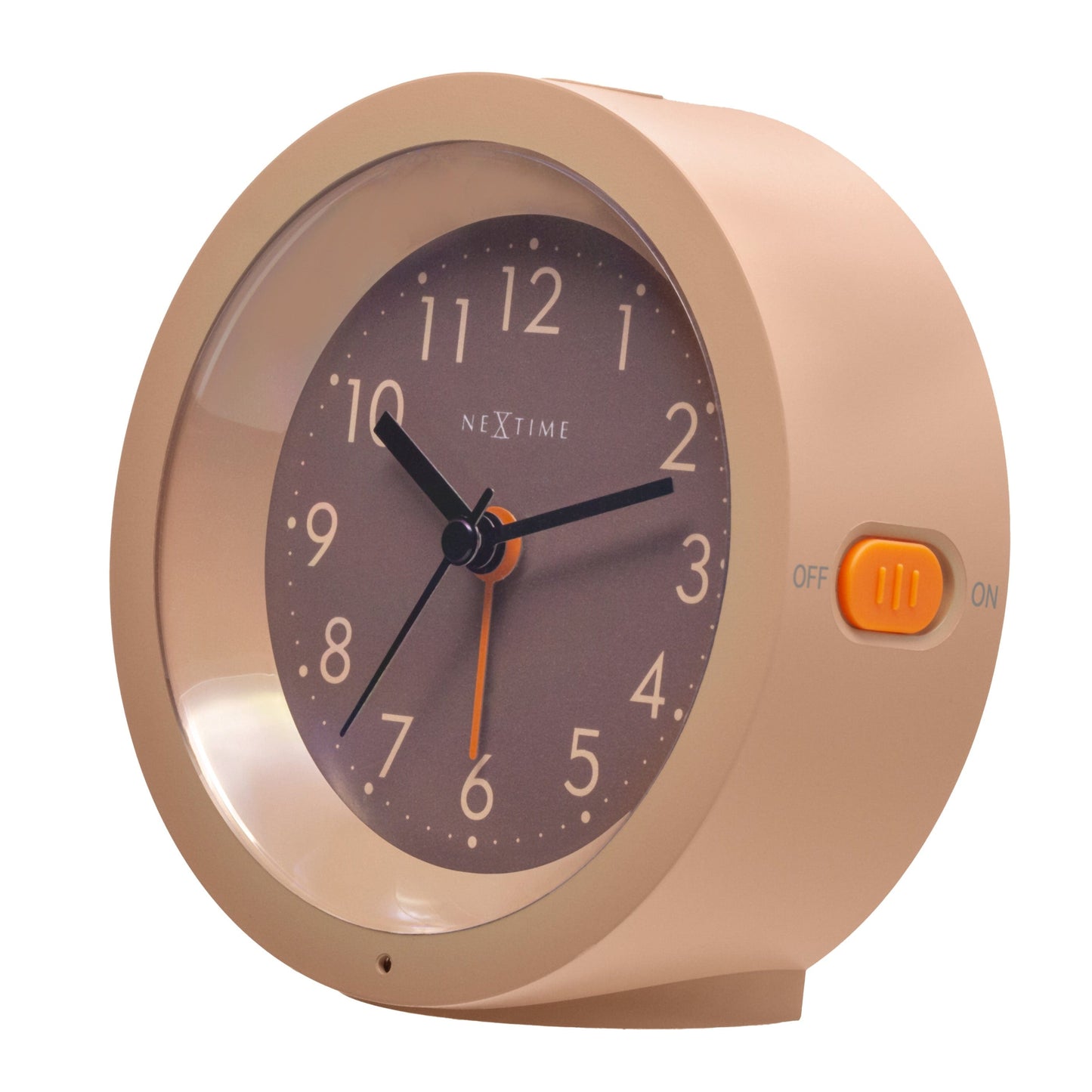 NeXtime Circle - Stille tafelwekker met lichtgevende wijzerplaat