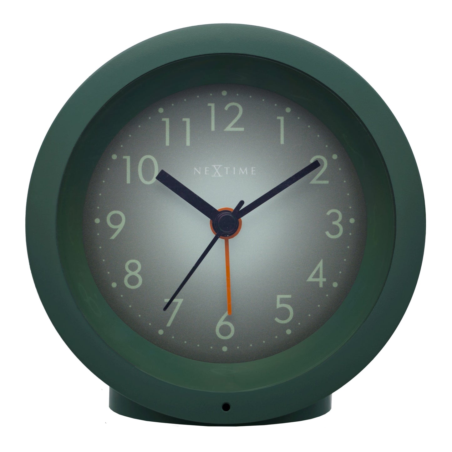 NeXtime Circle - Stille tafelwekker met lichtgevende wijzerplaat