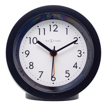 NeXtime Circle - Stille tafelwekker met lichtgevende wijzerplaat