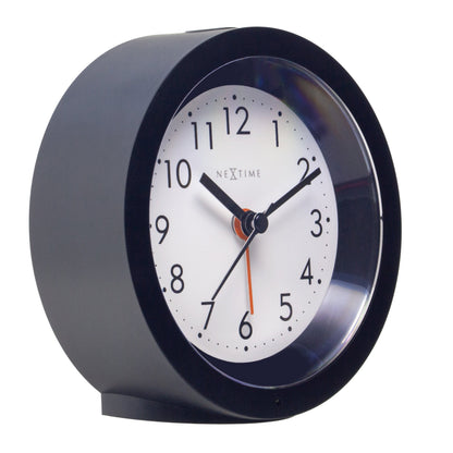 NeXtime Circle - Stille tafelwekker met lichtgevende wijzerplaat