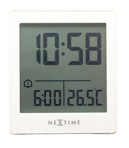 Comnox NeXtime Wake Up - Digitale Tafelwekker met RCC Precisie - 7.7x8.9x3cm