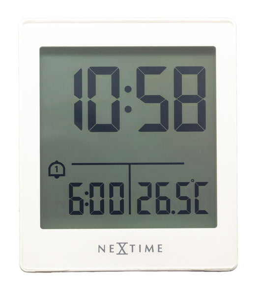 Comnox NeXtime Wake Up - Digitale Tafelwekker met RCC Precisie - 7.7x8.9x3cm