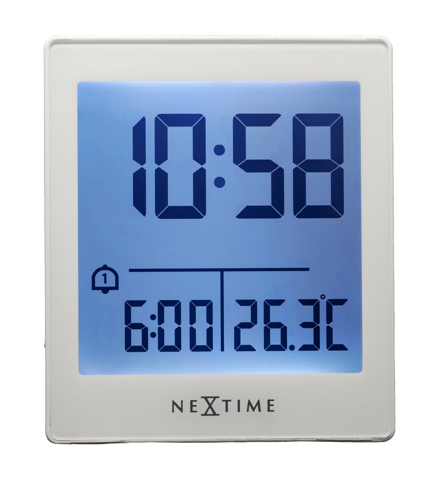 Comnox NeXtime Wake Up - Digitale Tafelwekker met RCC Precisie - 7.7x8.9x3cm