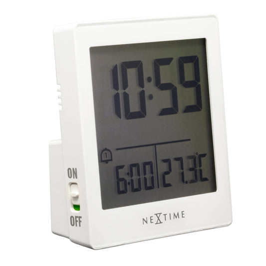 Comnox NeXtime Wake Up - Digitale Tafelwekker met RCC Precisie - 7.7x8.9x3cm