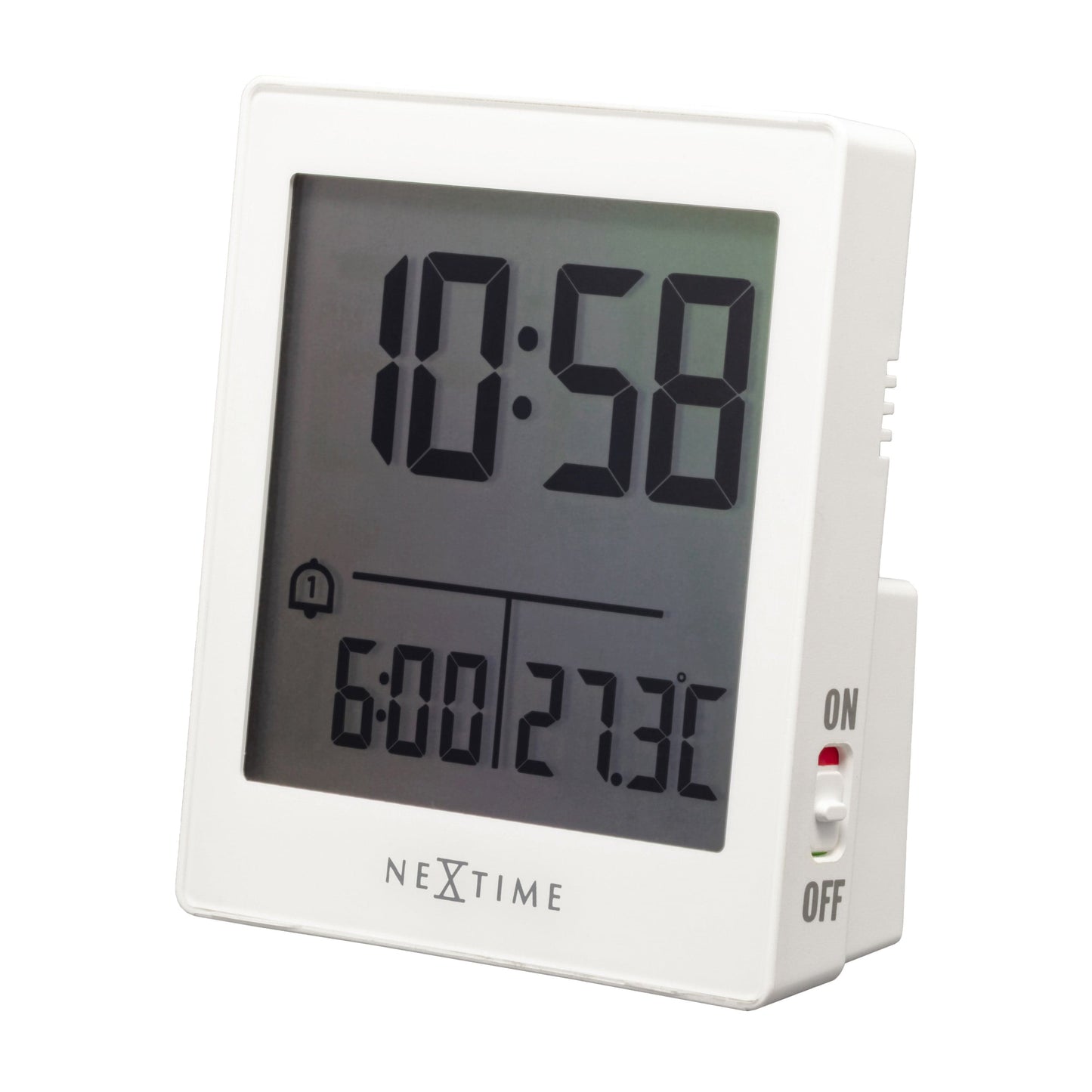 Comnox NeXtime Wake Up - Digitale Tafelwekker met RCC Precisie - 7.7x8.9x3cm