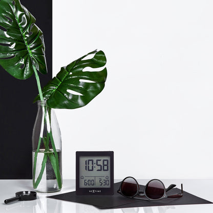 Comnox NeXtime Wake Up - Digitale Tafelwekker met RCC Precisie - 7.7x8.9x3cm