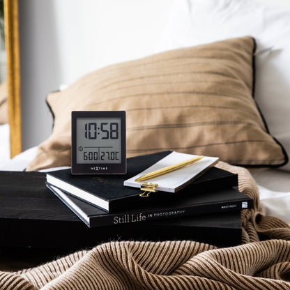 Comnox NeXtime Wake Up - Digitale Tafelwekker met RCC Precisie - 7.7x8.9x3cm