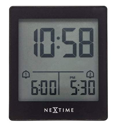 Comnox NeXtime Wake Up - Digitale Tafelwekker met RCC Precisie - 7.7x8.9x3cm