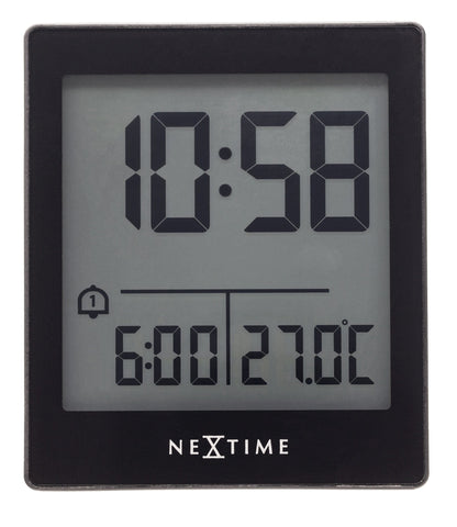 Comnox NeXtime Wake Up - Digitale Tafelwekker met RCC Precisie - 7.7x8.9x3cm