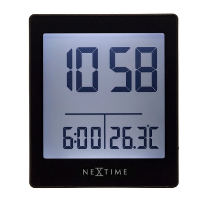 Comnox NeXtime Wake Up - Digitale Tafelwekker met RCC Precisie - 7.7x8.9x3cm