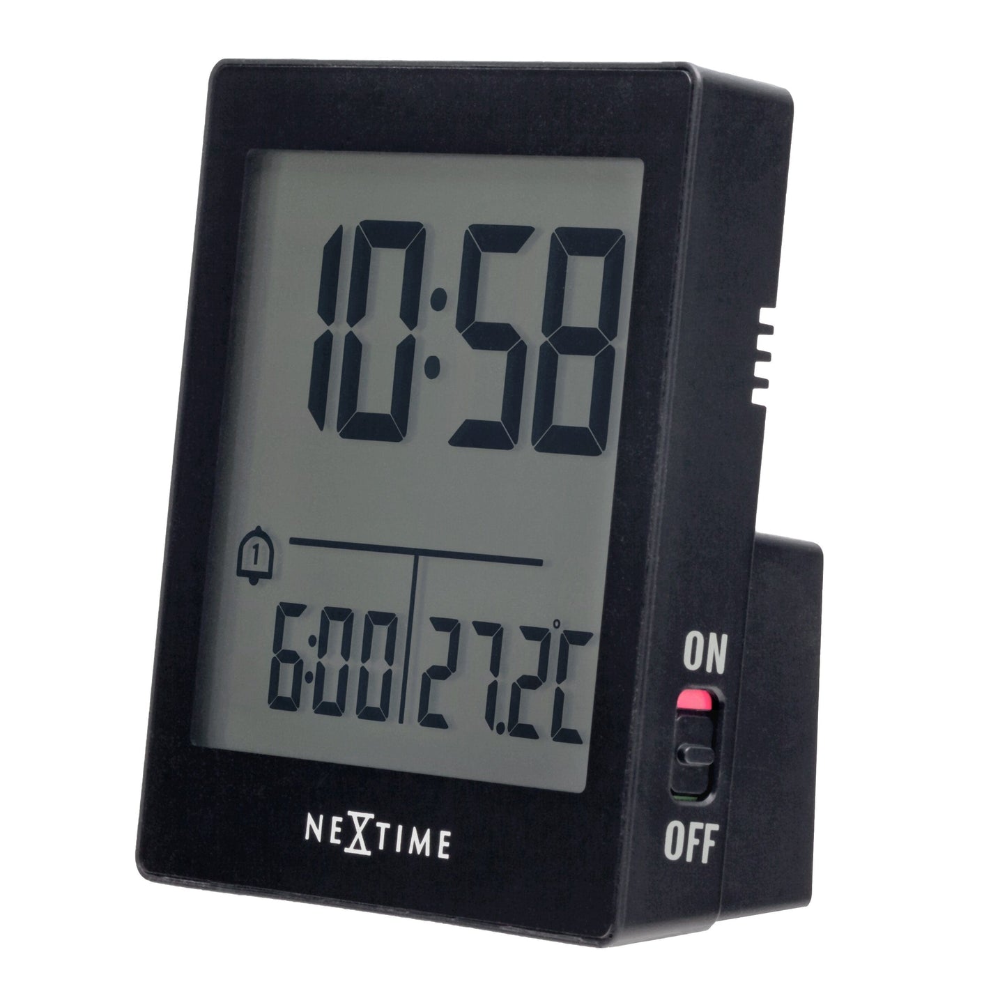 Comnox NeXtime Wake Up - Digitale Tafelwekker met RCC Precisie - 7.7x8.9x3cm