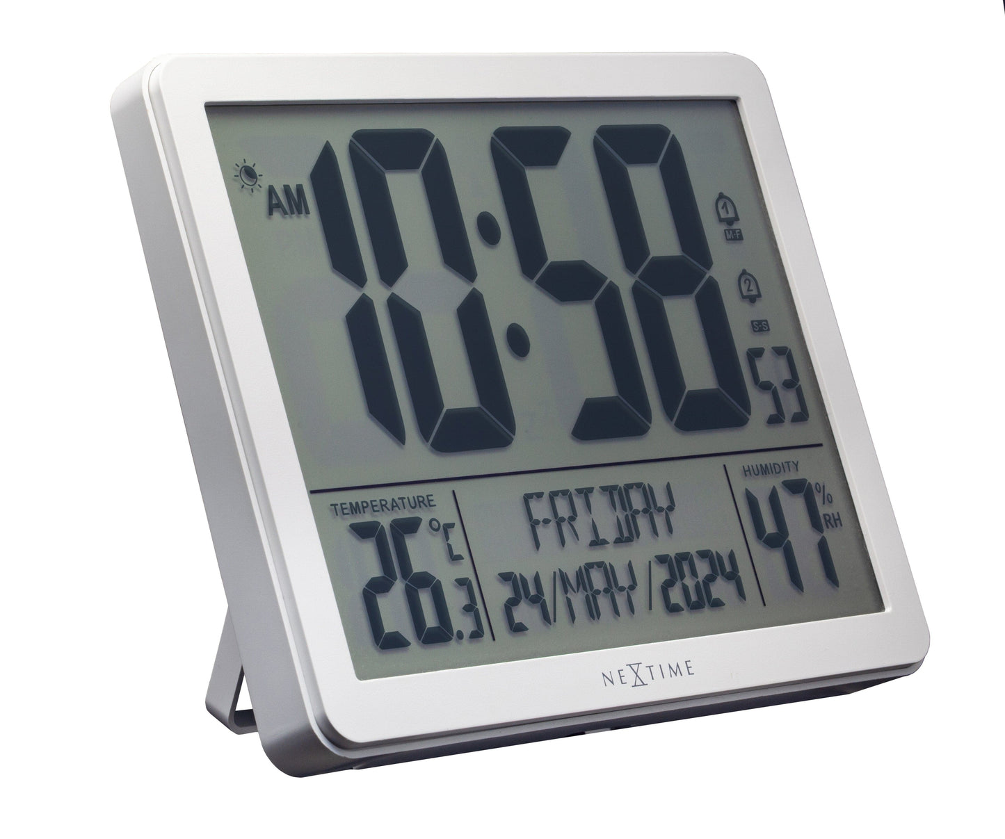 NeXtime Oneforall - Digitale klok met weerstation - RCC technologie