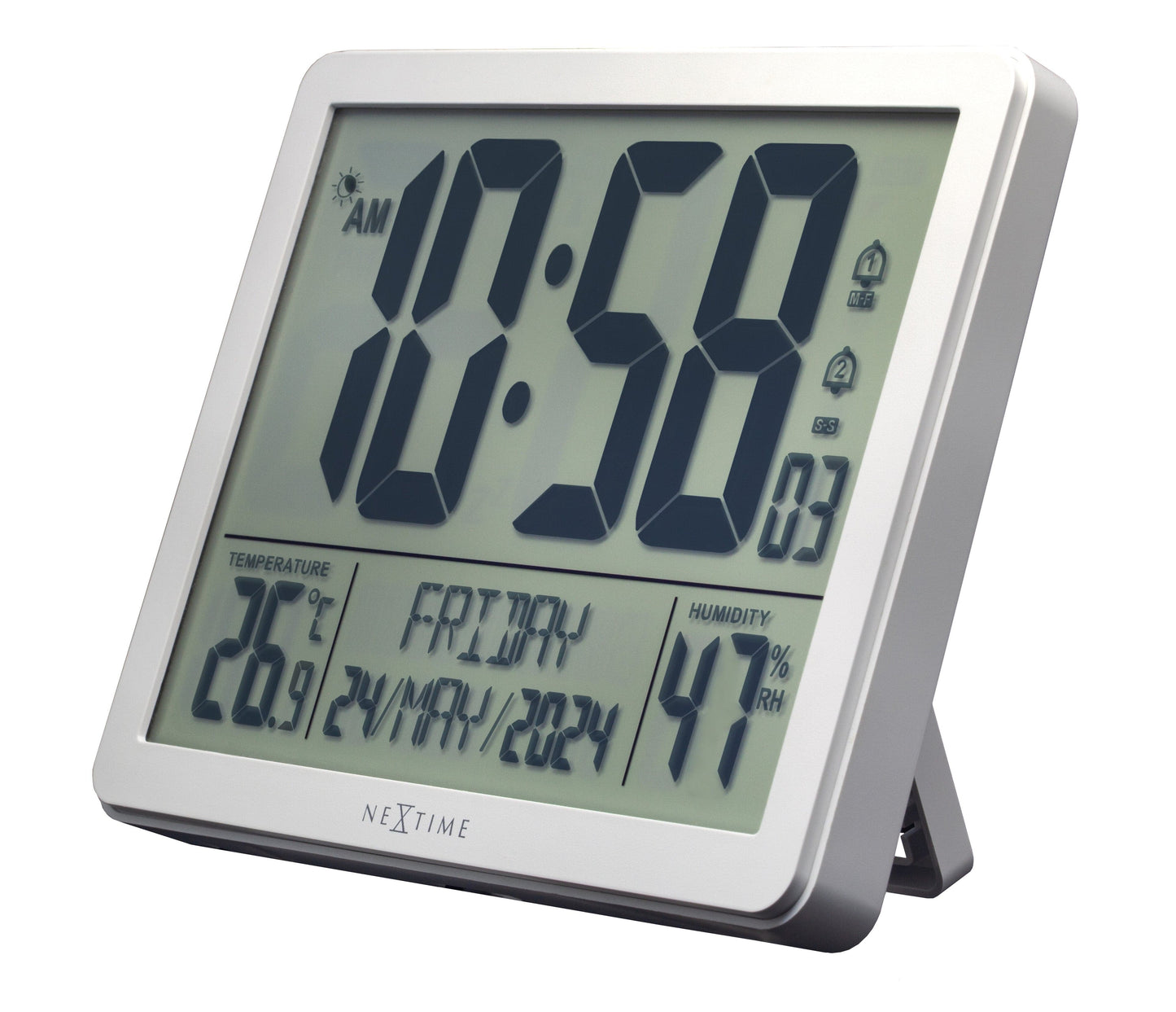 NeXtime Oneforall - Digitale klok met weerstation - RCC technologie