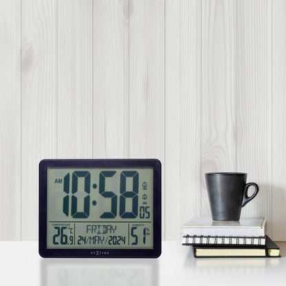 NeXtime Oneforall - Digitale klok met weerstation - RCC technologie