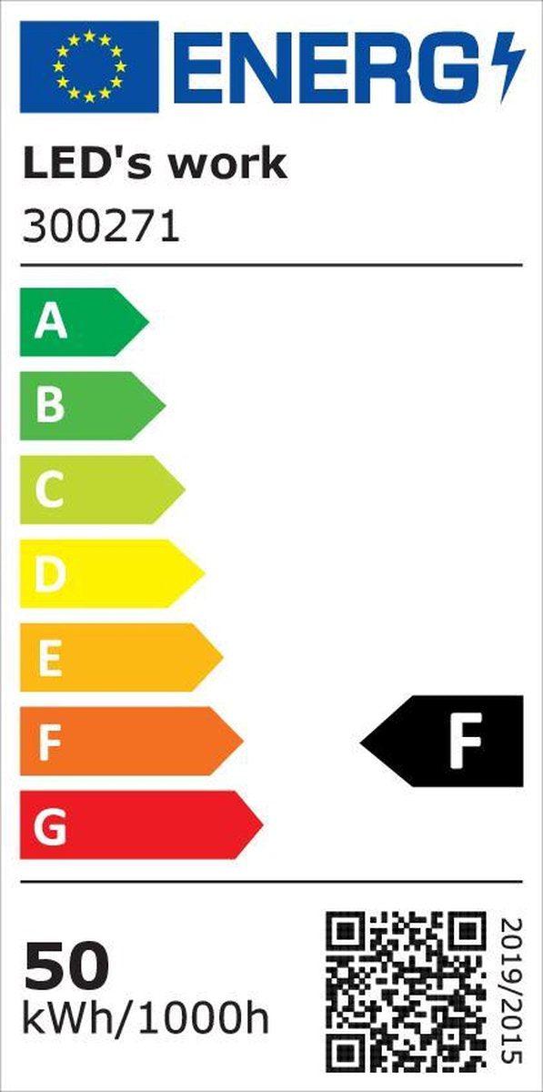 LED's Work Professionele LED Bouwlamp 4500 - Rough Service Tested - 5 meter snoer - 50W - IP65