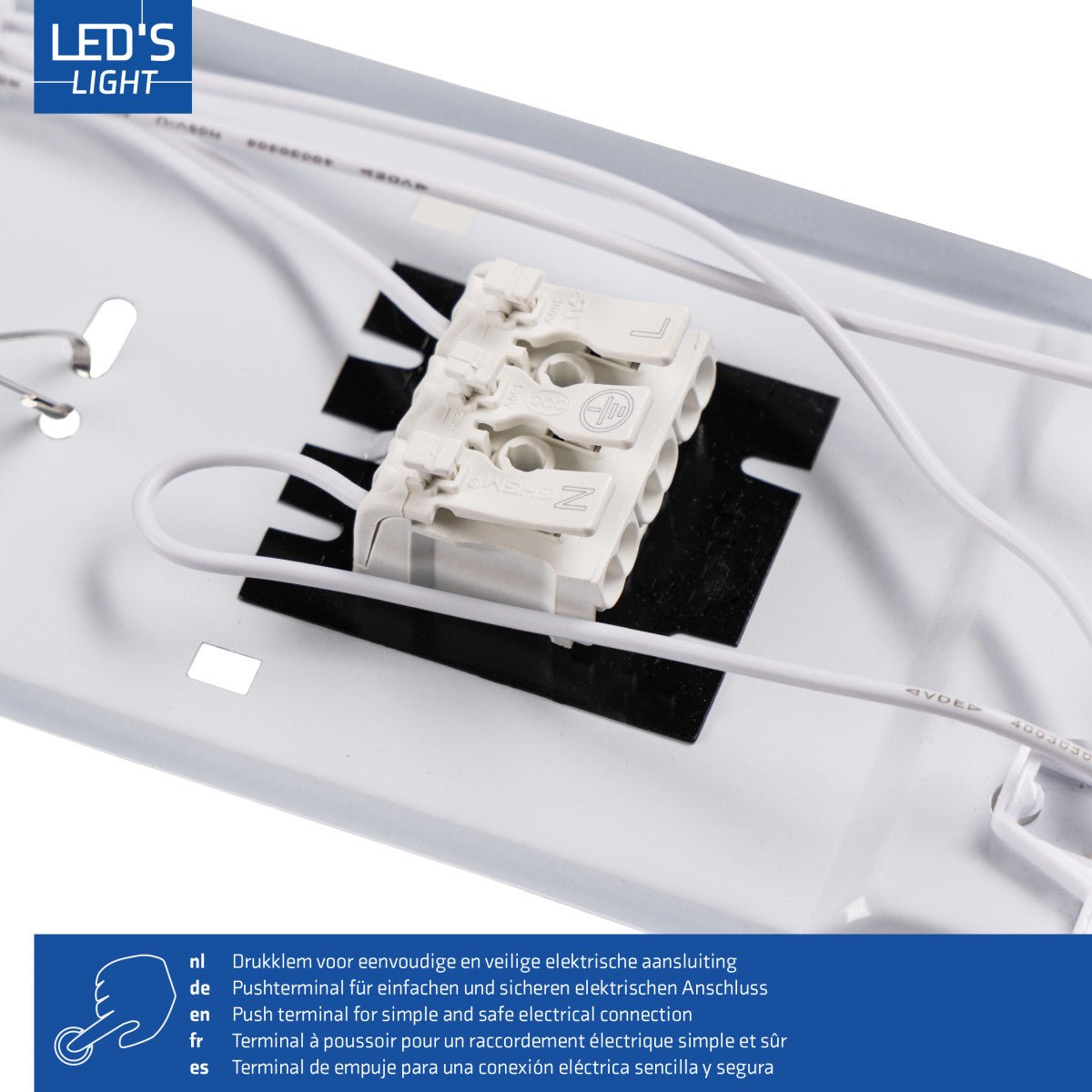 Comnox LED's Light Dubbele LED TL armatuur - Robuust & Waterbestendig - 60 cm