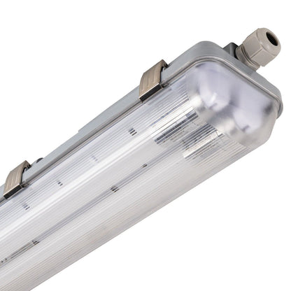 2 PACK - LED's Light Dubbele LED TL lamp 60 cm - compleet met LED buizen - Binnen en buiten - 2200 lm - 2x6W - 4000K