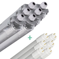 Comnox - Proventa LED TL armatuur 120 cm - Waterdicht & Energiezuinig - 6 Pack