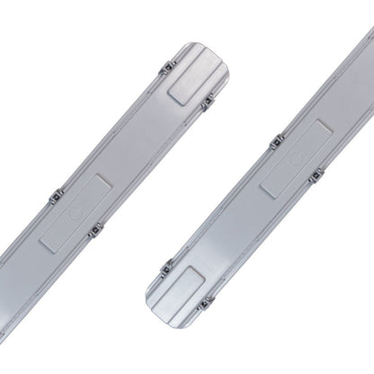 Comnox - LED TL dubbel armatuur 60 cm - Gemakkelijk te installeren - Duurzaam - 2160 lm - 9W - IP65 - Zwart