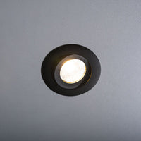 Proventa LED's Light Pro Inbouwspot - Sfeervolle DimToWarm techniek - Zwart 68mm