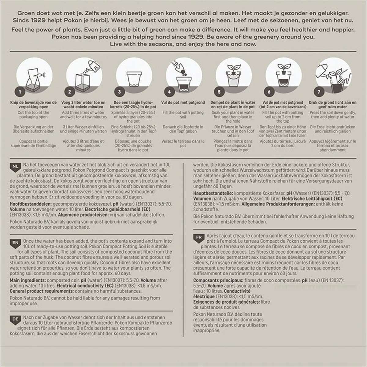 Pokon potgrond - 10 liter